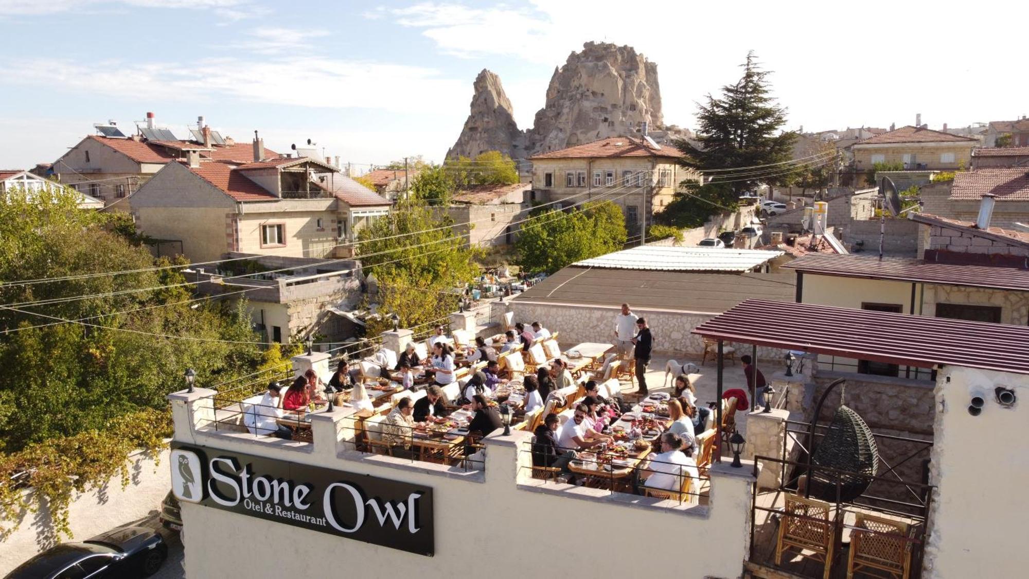 Stone Owl Otel & Restaurant Uçhisar Exterior photo