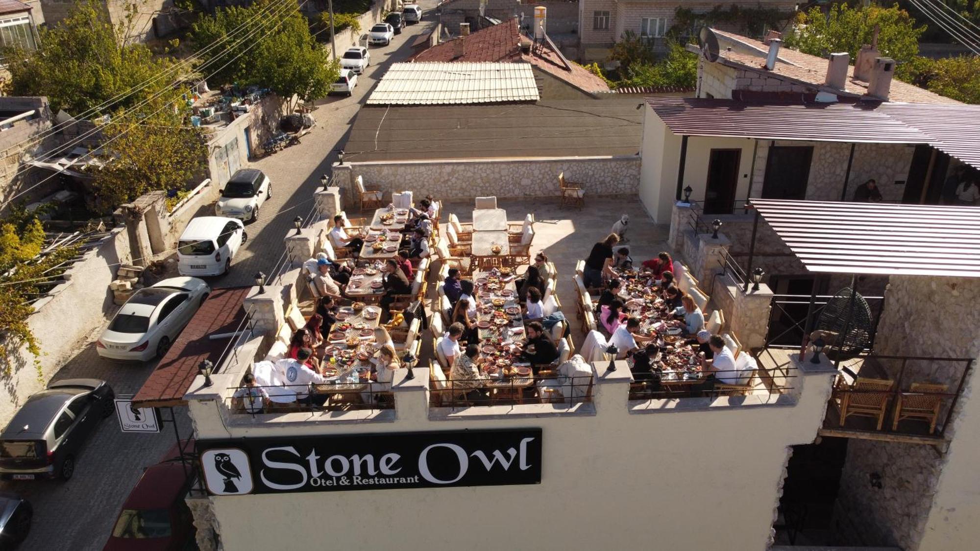 Stone Owl Otel & Restaurant Uçhisar Exterior photo