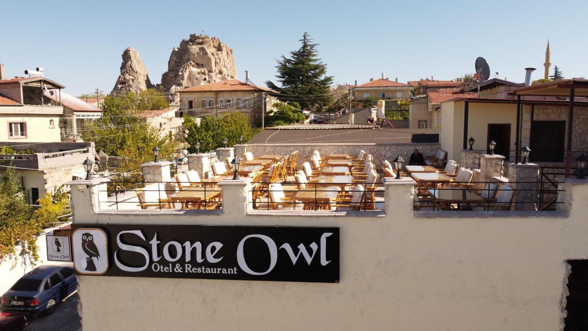 Stone Owl Otel & Restaurant Uçhisar Exterior photo