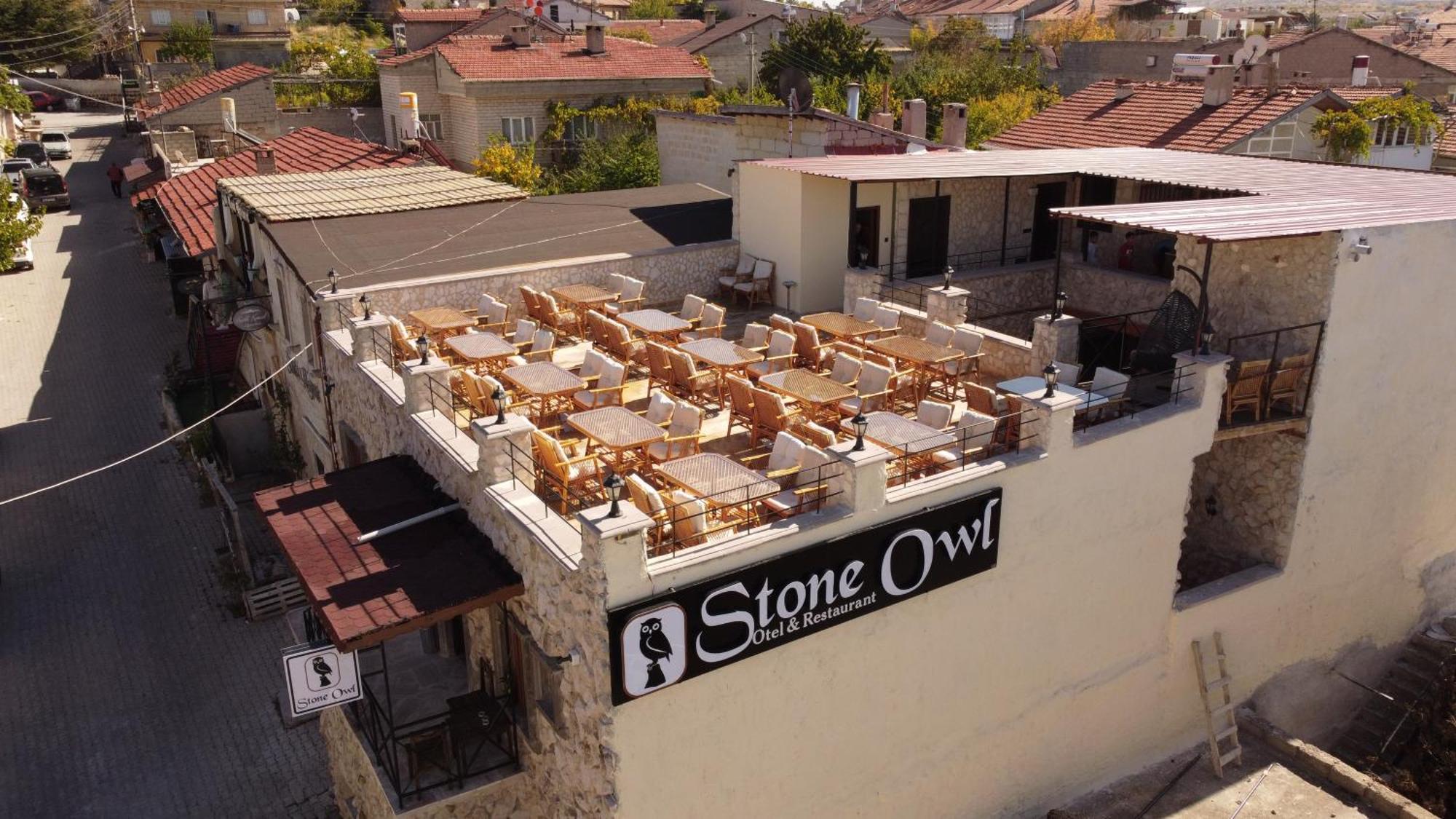 Stone Owl Otel & Restaurant Uçhisar Exterior photo
